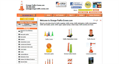 Desktop Screenshot of orange-traffic-cones.com
